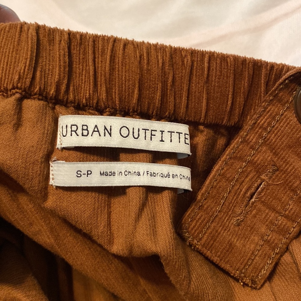 Brown Suede Button-Down Dress - Picture 6 of 8